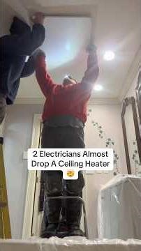 Day in the Life of an Electrician, Installing an Infrared Ceiling Heater in a Bathroom, Thoughts?
