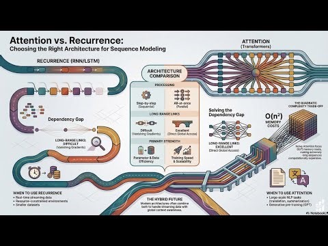 Attention vs Recurrence in Deep Learning Explained | ML | AI | NLP | IgnoVex