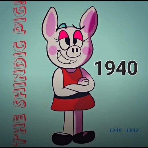 Peppa pig of Evolution (1900–2004)