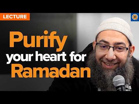 Preparing for Ramadan - Making the most of Shaban | Lecture by Sh. Mohammad Elshinawy