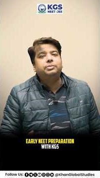 Early NEET Preparation with KGS 🚀 | Start Smart, Finish Strong #neet2026 #kgsearybatch #kgsneet