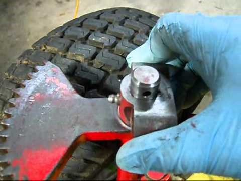 WHEEL HORSE 520-H STEERING REPAIR
