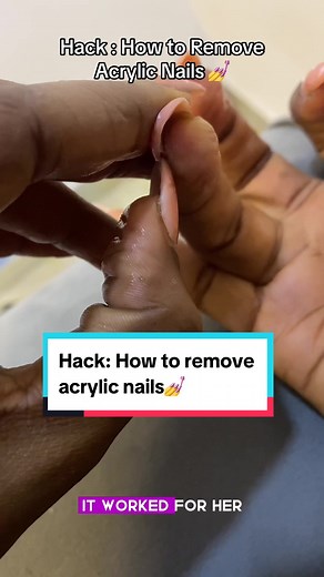 Easy Hack to Remove Acrylic Nails - Quick & Simple Method