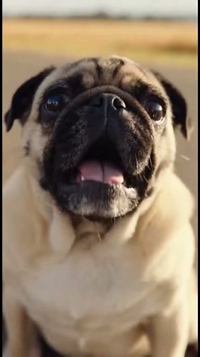 A Pug Screaming and Jumping Out of the Car With His Puppies 😱🐶 | Cute & Funny Dog Moment HD