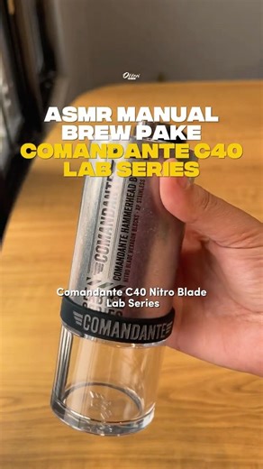 Akhirnya barang yang ditungu-tunggu datang! Comandante C40 Nitro Blade Lab Series😍#ottencoffee