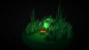 Bulbasaur - 3D model by Buddha (@coraldomino)