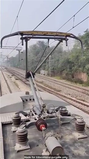 Train pantograph fact