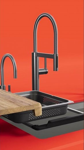 Inspired. Intentional. INTEOS | BLANCO Workstation Kitchen Sink