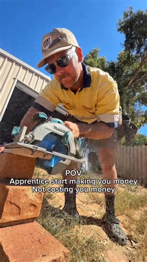 Intersect on Instagram: "Name a better feeling #apprentice #tradie #relatable #reels #carpenter"