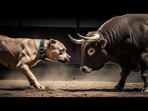 Pitbull vs Bull | Why Is the Pitbull Dog Called “Pitbull”? | Shocking History