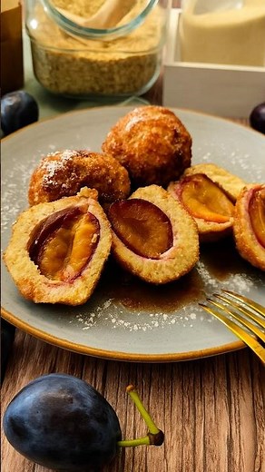 🍑ZWETSCHKEN KNÖDEL - Süß, fruchtig & leicht -Rezept✅️