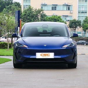 [Hot Item] T-Esla Model 3 Electric Car Pure Electric Long Range High Speed Vehicle