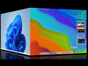 MAKES WINDOWS 11 LOOK AND WORK AS MAC OS. BIG SUR THEME ON WINDOWS 11.