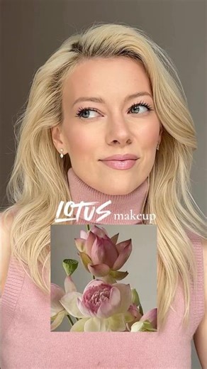 Lotus makeup tutorial with olive and pink eyeshadows #eyemakeup #makeuptutorial #makeup #beauty
