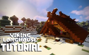 【建筑教程】带你建造一个维京长屋！