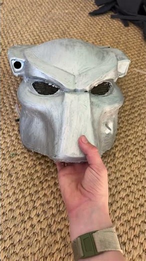 3-D printer predator bio mask ￼#preditor #horror