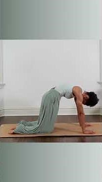 Cat-cow to child’s pose never fails #beginneryoga #gentleyoga