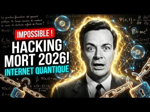 INTERNET QUANTIQUE 2026 HACKING IMPOSSIBLE ! RÉVOLUTION SÉCURITÉ QUANTIQUE DE FEYNMAN