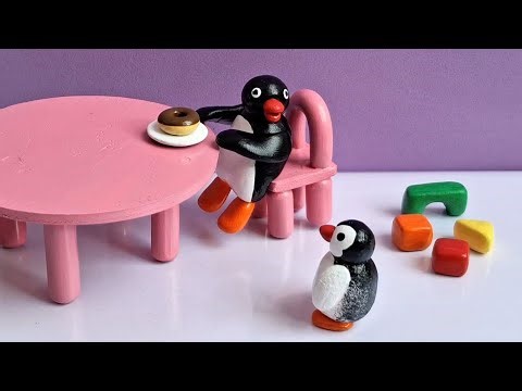 Pingu | Made with clay