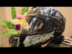How to mount action cam and BT intercom on helmet | BTS2