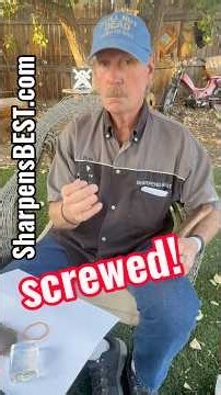 You’re just SCREWED without a Sharpens Best Knife Sharpener