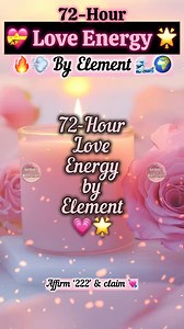 💘 72-Hour LOVE FORECAST by ELEMENT 🔥💨🌱🌊 THE REAL SHIFT COMING IN 💞 These next seventy two hours unlock movement where there’s been pressure. People who held back start feeling the pull to act, and connections that went quiet show signs of life again. This is where momentum finally kicks in. Read Your Element: 🔥 Fire Signs (Aries, Sagittarius, Leo): Someone who’s been sitting in regret makes a bold move toward you. Their hesitation breaks and the pace picks up fast. 💨 Air Signs (Gemini, L