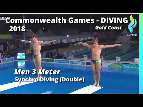 2018 Commonwealth Games Diving - Mens 3 Meter Diving Synchro Springboard Finals