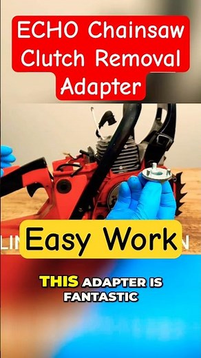 How to Remove Echo CS400 Chainsaw Clutch
