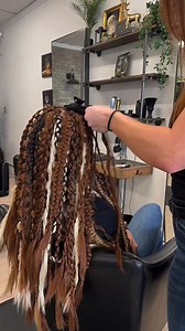 Curious about how long our install process takes? This full head of extensions only took an hour and a half by our talented installer. ✨ Book your appointment in Utah with us today by clicking the link in our bio! #DreadFullHippie #LuxuryHairExtensions #VirginHair #HumanHair #HairExtensionsSpecialist #Utahhairsalon #UtahHair #HairExtensionsSpecialist #Utahhairextensions | DreadFullHippie