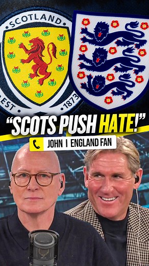 280K views · 1.5K reactions | Caller confronts Jim White over Scotland's "hate" for England after Scot support claim!  | talkSPORT | Facebook