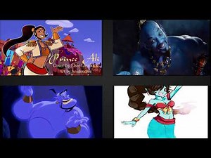 Aladdin Prince Ali 4 Genies