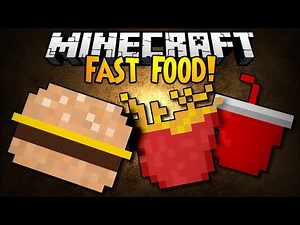 Minecraft Mod Showcase: FAST FOOD!