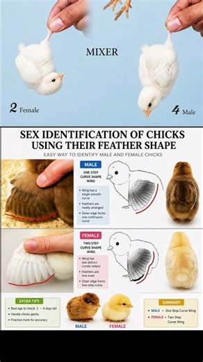 Easy Chicken Sexing Guide
