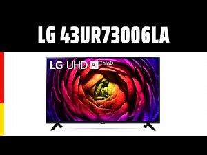 Fernseher LG 43UR73006LA | TEST | Deutsch