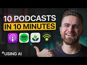 How To Create Podcasts With AI — Full Guide For Beginners 2025