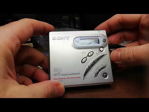 Sony Mini Disc Walkman MZ-R500