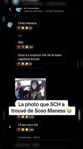 Cet échange entre Soso Maness et SCH 😂😂 ! • 🚨 Abonne-toi @onlitefrance 🚨 ! • #sosomaness #artist #sch #humour #message