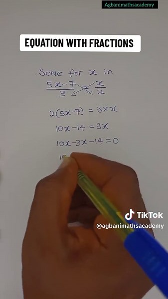 Understanding Equations Containing Fractions in Maths