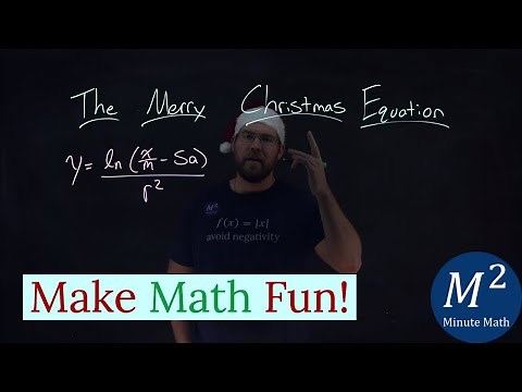 The Merry Christmas Math Equation Explained