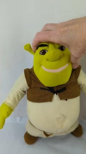 Hasbro Shrek Ogre Taking Plush 2003 - see how it works