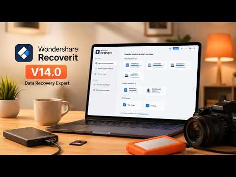 Lost Your Data? Wondershare Recoverit V14 Can Recover It All!