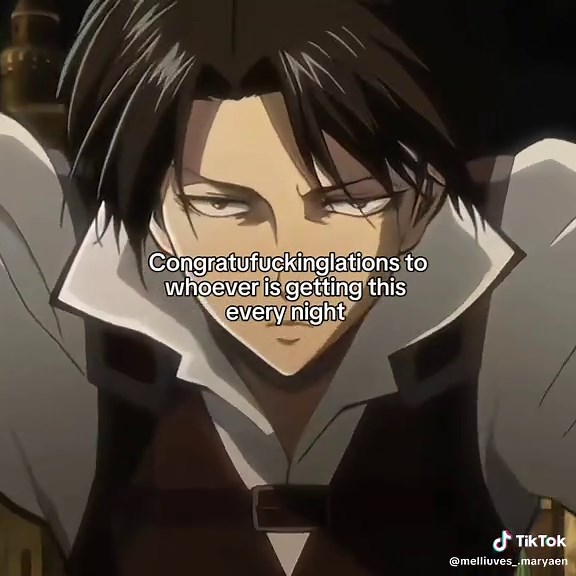 Celebrating Levi Ackerman from Attack On Titan