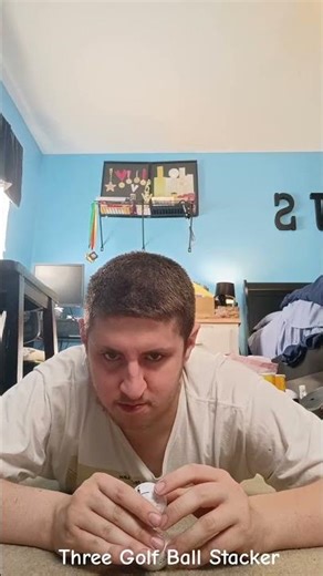 Three Golf Ball Stacker