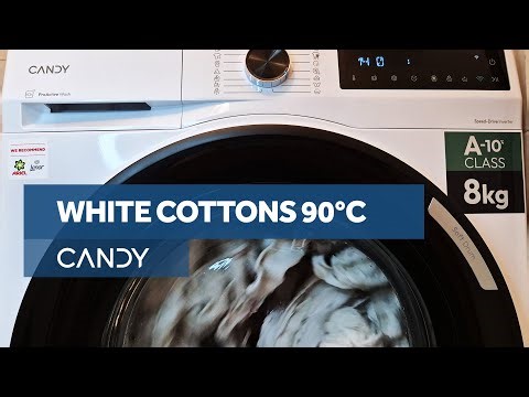 Candy ProWash 500 washing machine - White Cottons 90°C