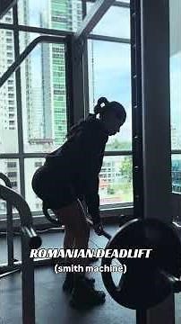 RDL on smith machine #smithmachine #demo #fitness #motivation #onlinecoach #rdl #gymworkout