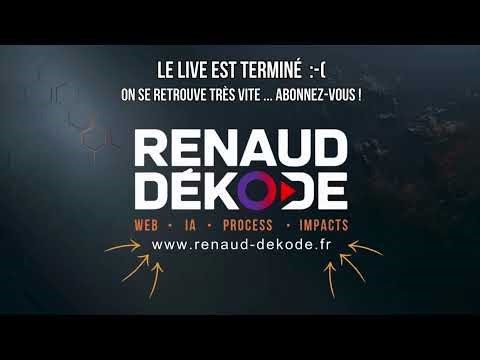 L'actualité tech du 10/04/2026 en Live sur Renaud Dékode