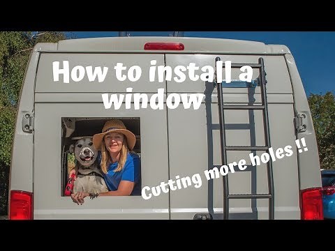 HOW TO install SEITZ window into a campervan conversion