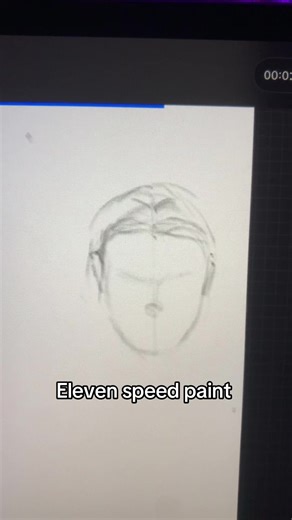 Eleven speedpaint #fanart #digitalart #eleven #el #strangerthings
