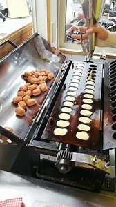 鎌倉ベビーカステラ ベビーカステラ作り方 その① 生地を落とす