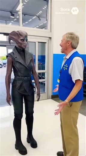 Welcome to Walmart #aivideo #trending #new #aliens #walmart
